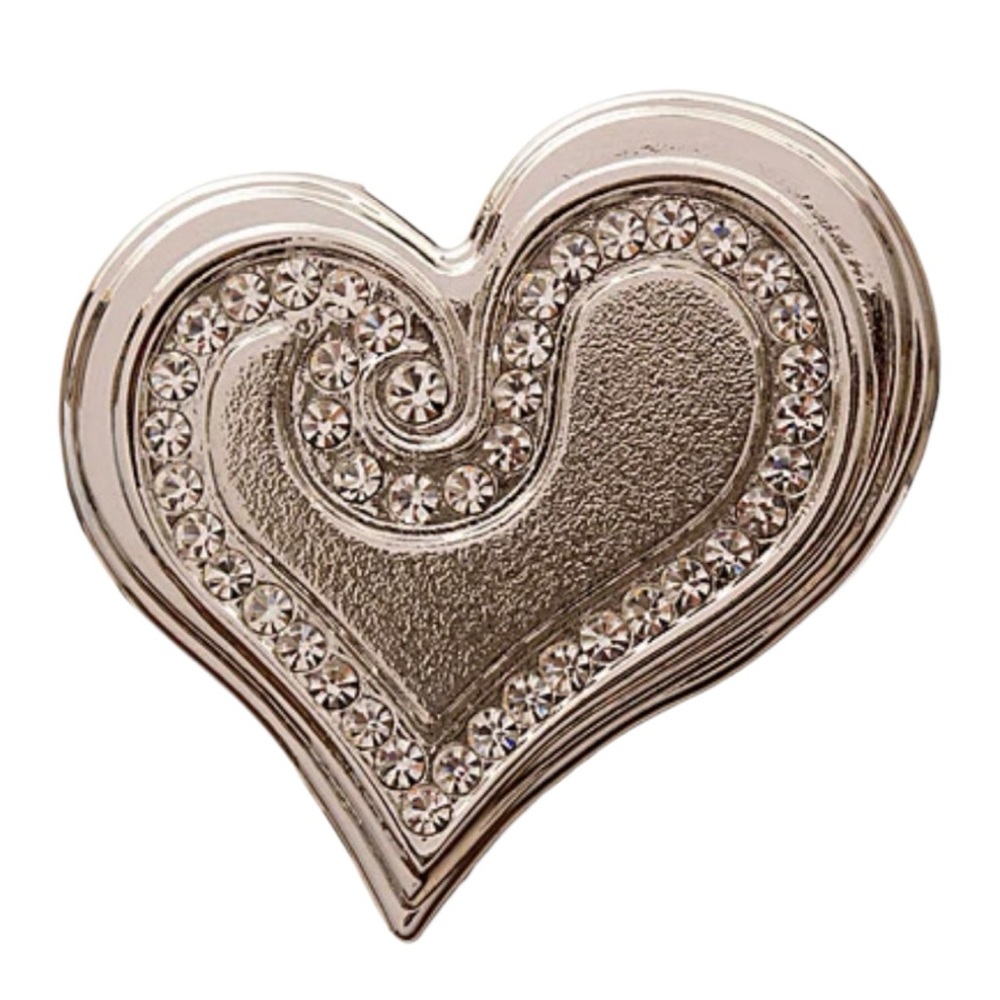 Miche Heart Shaped Silver Magnetic Key Finder